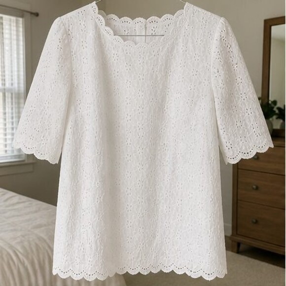 None Tops - Taupe Wrap Blouse